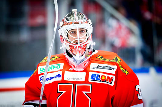 Örebros målvakt Axel Brage