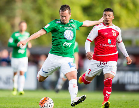 Jönköpings Fredric Fendrich mot Kalmars Ismael Silva Lima