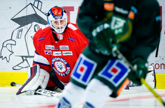 Linköpings målvakt Marcus Högberg