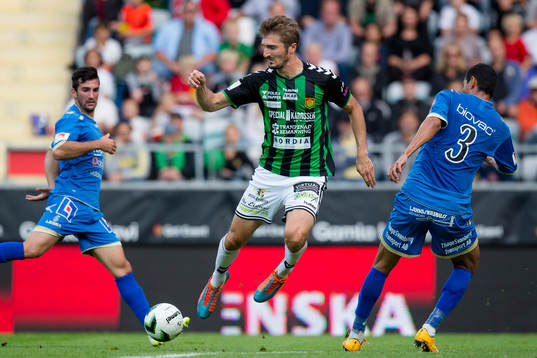 GAIS Dardan Rexhepi mot Ljungskiles Josemar Santana Silva