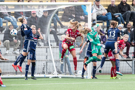 Chans vid Kvarnsvedens mål Kvarnsvedens målvakt Adelaide
