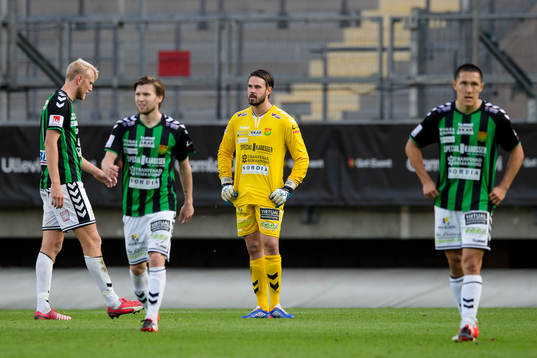 GAIS målvakt Tommi Vaiho deppar