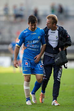 Ljungskiles Allan Mohideen utgår med skada