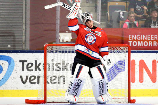Linköpings målvakt Jacob Johansson