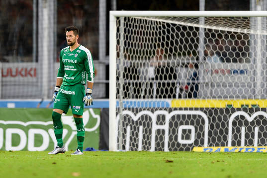 Halmstads målvakt Stojan Lukic
