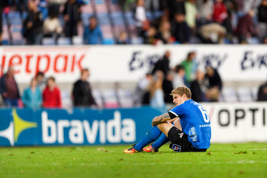 Halmstads Marcus Mathisen deppar