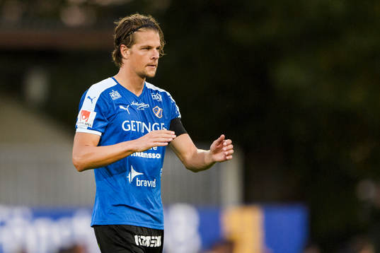 Halmstads Fredrik Liverstam deppar