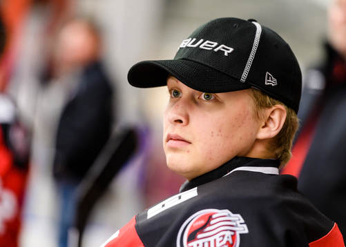 Piteås målvakt Albin Ström