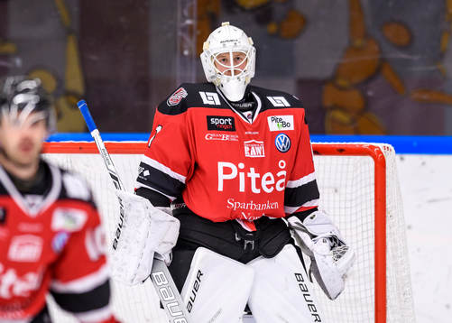 Piteås målvakt Joel Vännström