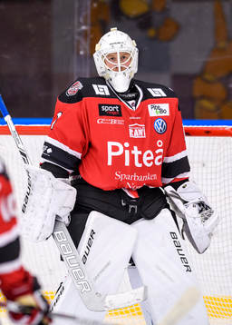 Piteås målvakt Joel Vännström