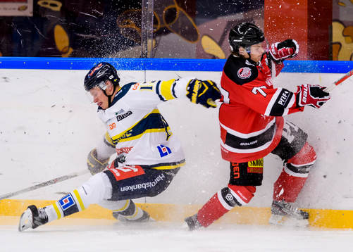 Sundsvalls Emil Fahlander och Piteås Isak Pantzare