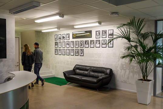 Elfsborgs Wall of fame på Borås arena