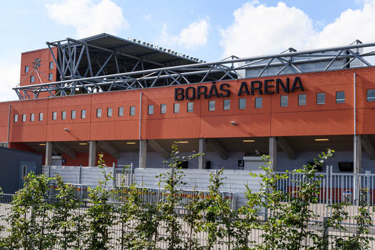 Exteriör på Borås arena
