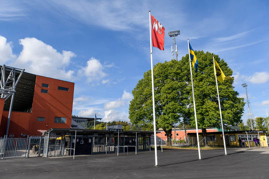 Exteriör på Borås arena
