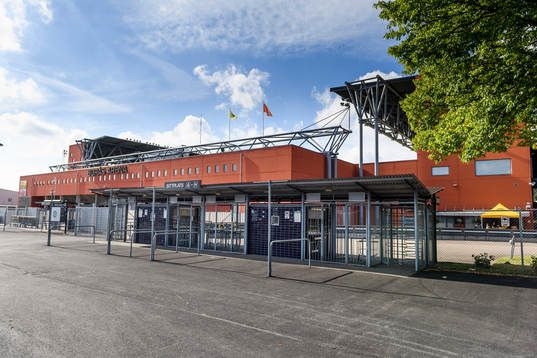 Exteriör på Borås arena