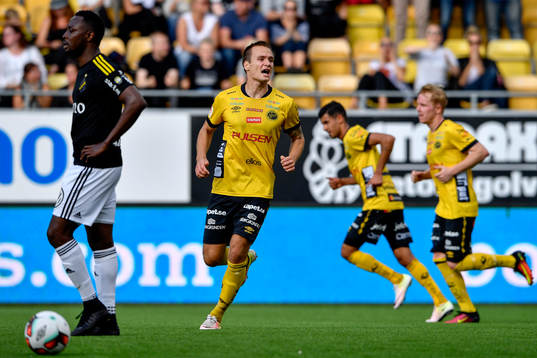 Elfsborgs Viktor Prodell jublar