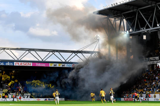 Matchen avbryts