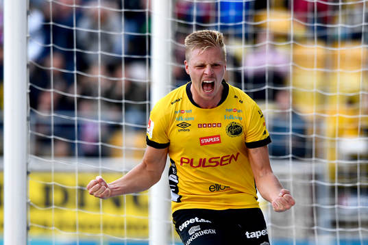 Elfsborgs Per Frick jublar