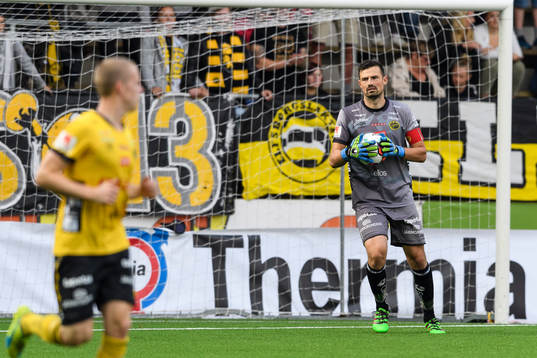 Elfsborgs målvakt Kevin Stuhr Ellegaard