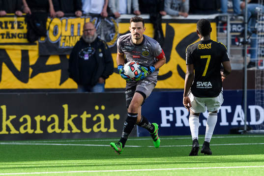 Elfsborgs målvakt Kevin Stuhr Ellegaard