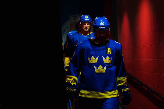 Sveriges Henrik Sedin och Daniel Sedin