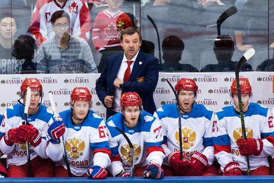 Rysslands förbundskapten Oleg Znarok