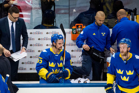 Sveriges Erik Karlsson deppar