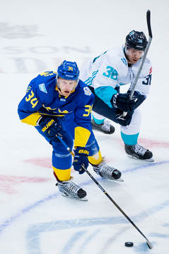 Sveriges Carl Söderberg och Europas Jannik Hansen