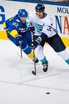 Sveriges Gabriel Landeskog jagar Europas Zdeno Chara