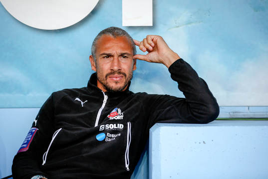 Helsingborgs manager Henrik Larsson