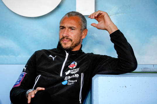 Helsingborgs manager Henrik Larsson