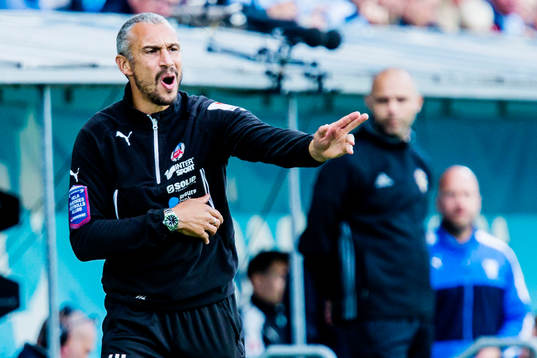 Helsingborgs manager Henrik Larsson