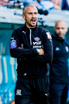 Helsingborgs manager Henrik Larsson