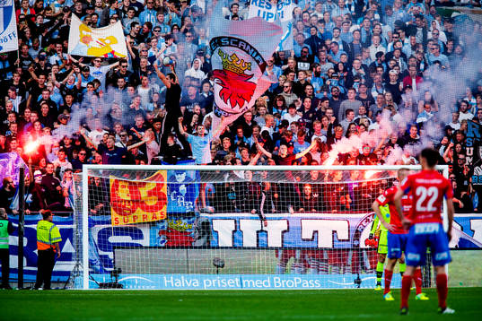 Malmö FFs klack bränner bengaler
