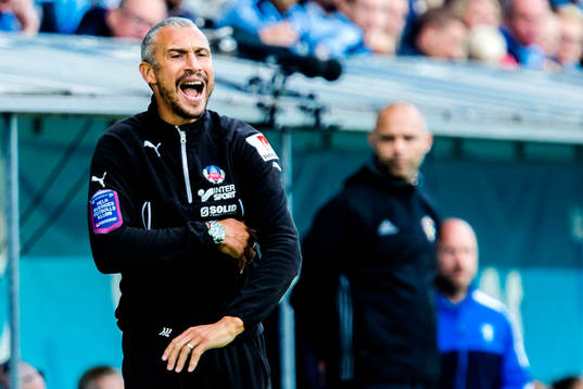 Helsingborgs manager Henrik Larsson