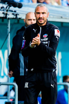 Helsingborgs manager Henrik Larsson