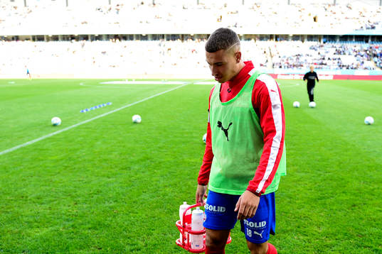 Helsingborgs Jordan Larsson startar på  bänken