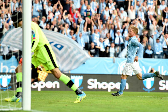 Malmö FFs Anders Christiansen jublar