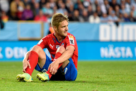 Helsingborgs Johan Mårtensson deppar