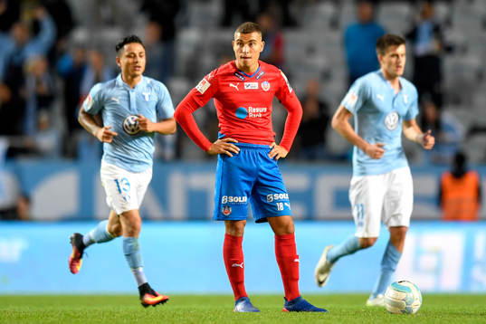 Helsingborgs Jordan Larsson deppar