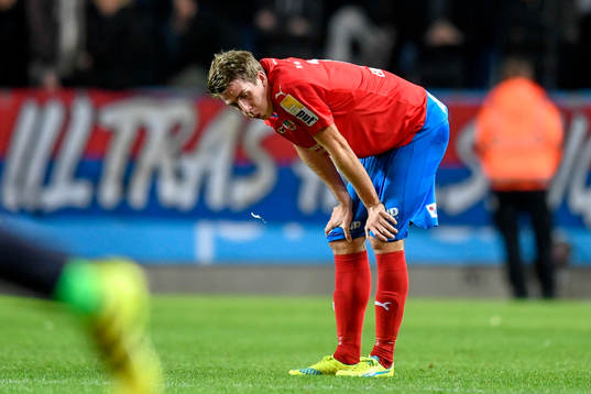 Helsingborgs Adam Eriksson deppar