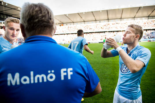 Malmö FFs Franz Brorsson och Oscar Lewicki