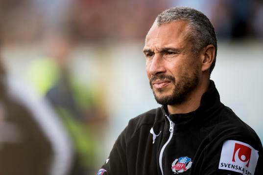 Helsingborgs manager Henrik Larsson