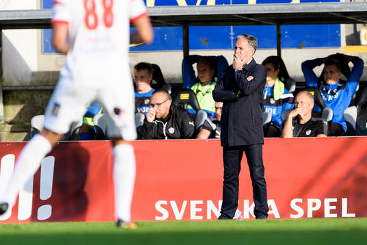 Halmstads tränare Jan Jönsson