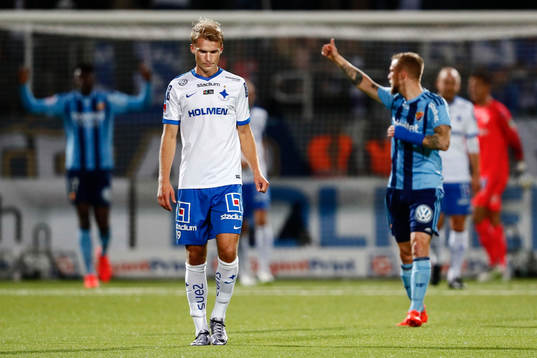 Norrköpings Sebastian Andersson deppar