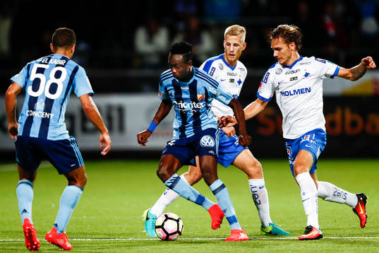 Djurgårdens Philana Tinotenda Kadewere och Norrköpings