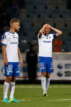 Norrköpings Andreas Johansson och Filip Dagerstål deppar