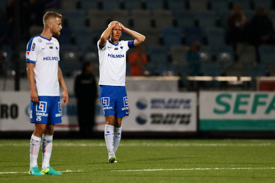 Norrköpings Andreas Johansson och Filip Dagerstål deppar
