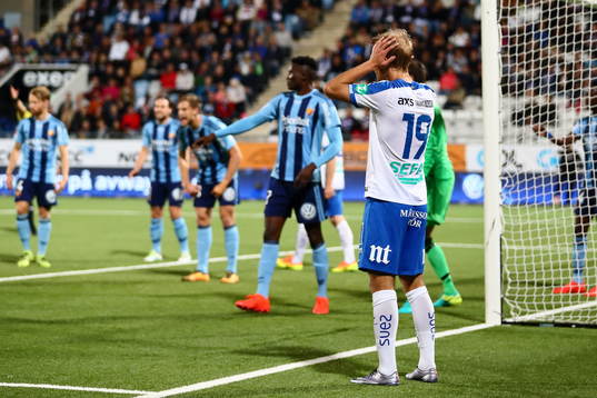 Norrköpings Sebastian Andersson deppar