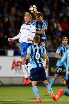 Norrköpings Karl Holmberg och Djurgårdsspelare
